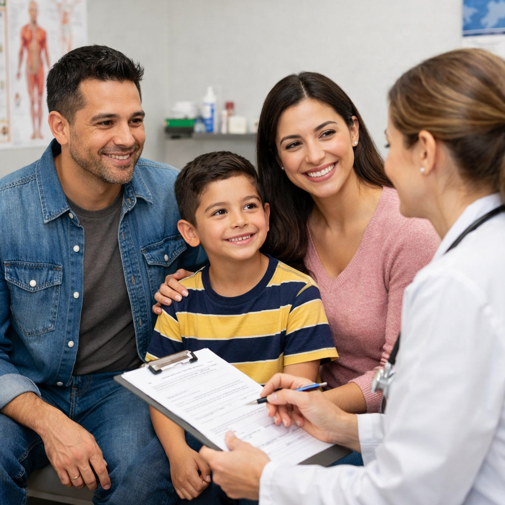 familia en el medico-1